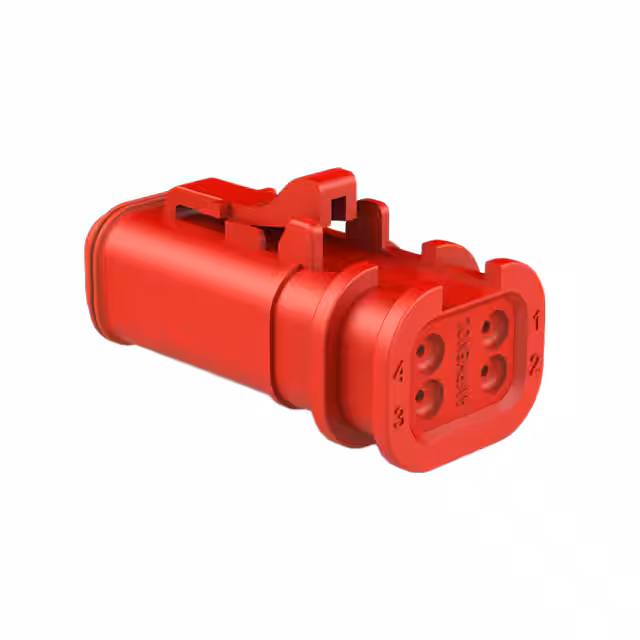 AT06-4S-OMRED Amphenol Sine Systems Corp  Boîtiers de connecteurs rectangulaires